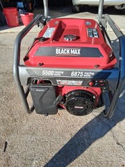 NEW Black Max-6875 WATTS- Honda Engine Tech Generator For Sale