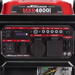 Portable Gas Generator 3500W Power Inverter LCD Display CO Alert USB Outlets