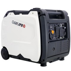 Ultra-Quiet 4500W Inverter Generator w/Electric Start – Foldable Handle & Wheels