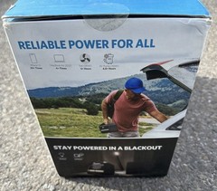 Anker 521 Portable Power Station 256Wh Solar Generator 200W 6-Ports Power Bank