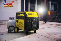 11,000-Watt Wireless Remote Start Tri Fuel Home Backup Portable Inverter Generat