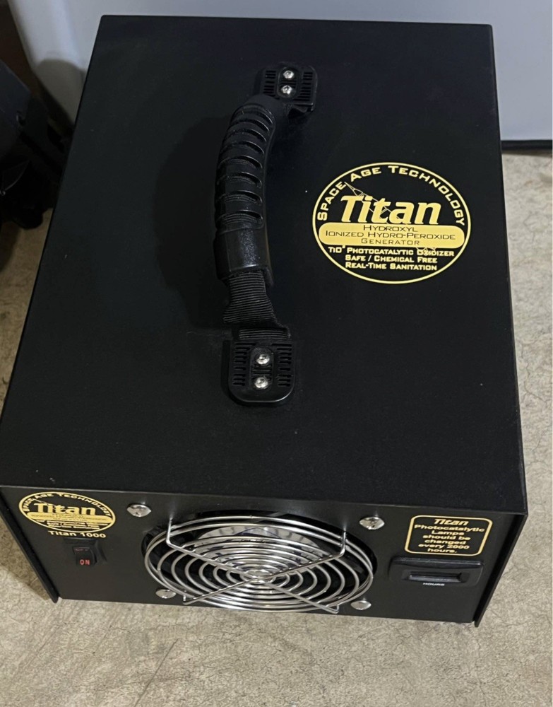 TITAN 1000 HYDROXYL GENERATOR Ionized Hydro-Peroxide GENERATOR Air Purification