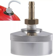 Aluminum Extended Run Fuel Gas Cap w/ Brass Hose For Yamaha EF2000is EF1000is
