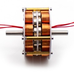 Double-Layer Disc Type Iron Core Generator Permanent Magnet Brushless Generators