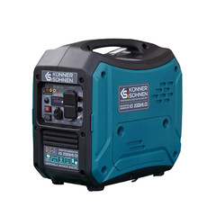 Könner & Söhnen German Portable Dual Fuel Inverter Generator 2000Watt, LPG/Gas