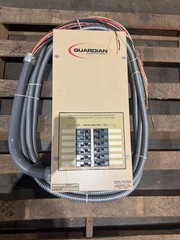 GENERAC GUARDIAN 100A Automatic Transfer Switch w/ Breaker Panel USED
