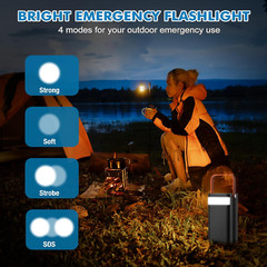 Portable Power Station, 27,000Mah Outdoor Generator with Built in Cable, Portabl