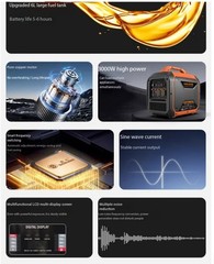 Silent Variable-frequency Gasoline Generator with 220V Outdoor Power Supply