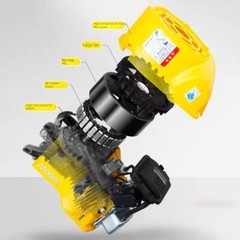 5KW Electric Vehicle Range Extender Frequency Tricycle Gasoline Generator