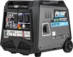 Pulsar 9500W Dual Fuel Portable Inverter Generator for Residential and Camping