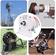 100W, 200W, 12V, 24V Permanent Magnet Three-Phase Brushless AC Generator
