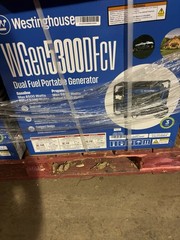 Westinghouse WGen5300DFcv Recoil Start 6500 / 5300 -Watt Gasoline generator