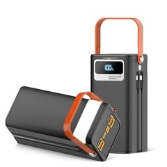 99.9Wh Portable Power Bank Generator with Flashlight, LCD Display, PD Fast Charg