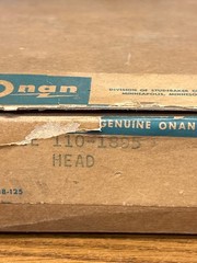 NOS OEM Onan 110-1895 Cylinder Head. DEALER CLOSE OUT !! Free Shipping USA
