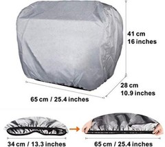 Compatible with Honda EU3000is Predator 3500 Silver Waterproof Generator Cover