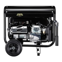 Gas Powered 5KW Portable Inverter Generator 110V+220V Home Backup Emergency 60Hz