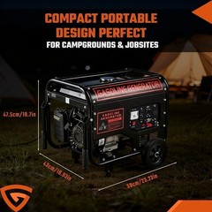 Home Backup Generator 110V/220V for Home Backup Outdoor Camping Power Generator