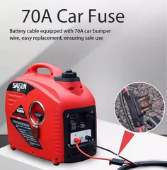 48/60/72/96V Smart(Autostart/Stop) Gas DC Battery Charger Inverter Generator 2KW