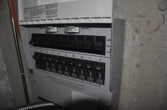 Compete Home Power System in emergencies (Generator & power transfer switch)