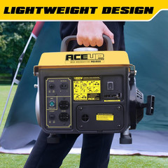 1200W Gas Generator, Small Lightweight Generator for Home Use, EPA Compliant