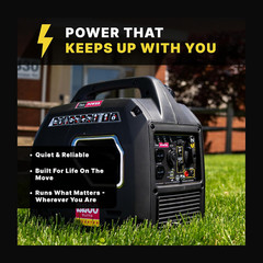 Flex Power® 2200I Silent Inverter Generator. 2200 Watt. Flex Power 2200I | Hand