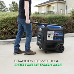 DuroMax XP11000iHT 11,000W Portable Tri Fuel Inverter Generator – Quiet, Low THD