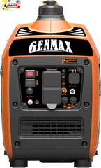 GENMAX Portable Generator EPA Compliant Eco-Mode Lightweight for Home & Camping