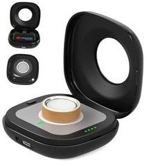 búsqueda Wireless Charging Case for Oura Ring 4 Charger, 2000mAh Gen 4 Black
