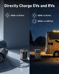 Anker SOLIX F3800 Plus Portable Power Station with 410W Rigid Solar Panel 4 Set