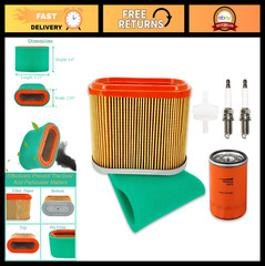 Portable Generator Maintenance Kit – Air & Oil Filters, Replaces 5721, 070185E