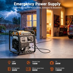 Mutaomay 4400W Inverter Generator Gas Powered Portable for Outdoor RV Camping