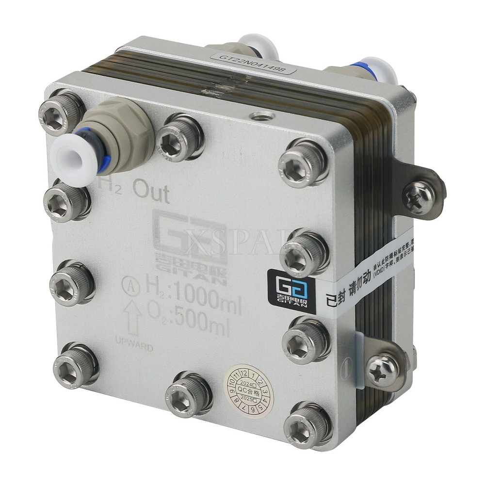 GT-A1000A-4250 1000ML Electrolytic Cell Module PEM Hydrogen Generator for Water