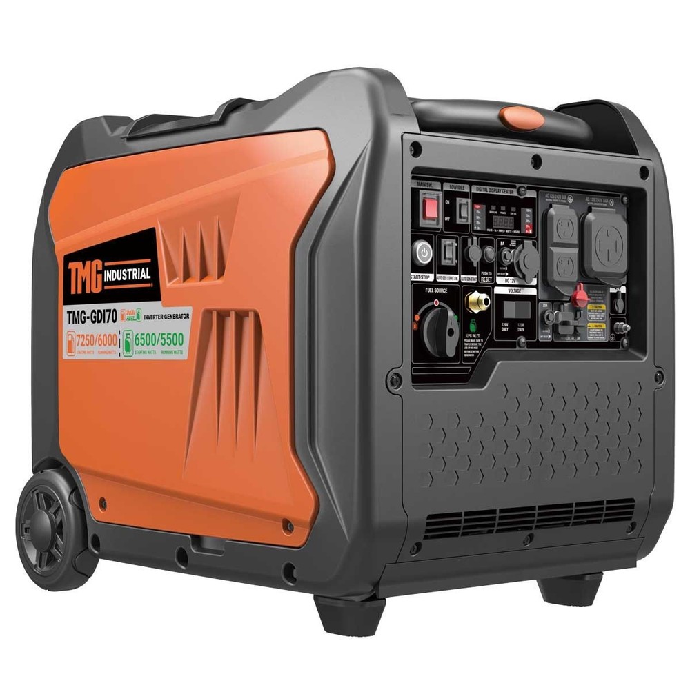 Dual- 7250W Inverter Generator w/ Type-C