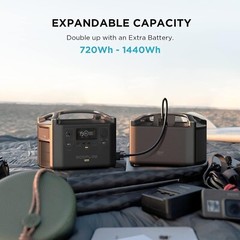 EcoFlow RIVER Pro Power Station 720Wh Generator for Outdoor, Camping, RV