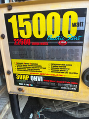 Generac 15000 Guardian Ultra Source Portable Generator