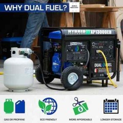 Beast Generator Duromax Portable Hybrid Gas Propane RV Home Standby Backup 20HP