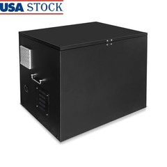 Durable Steel Generator Box Lockable Ventilated W/ Cooling Fan Theft Protection