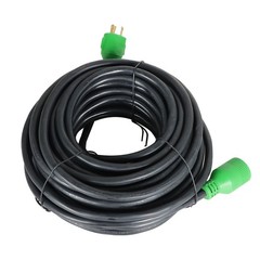 1 PCS 3 Prong 30 Amp 10Feet NEMA L5-30P/L5-30R Generator Extension Cord