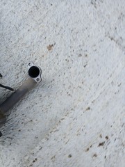Generac Gtv760 MUFFLER Oem Used No Baffle READ DSC