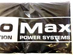 DUROMAX Black XPLGC Generator Cover Durable Nylon Protects Against Sun & Water