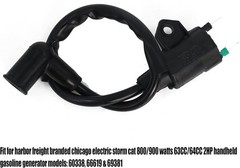 New Ignition Coil Compatible with Harbor Freight Chicago Electric Storm CAT 6…
