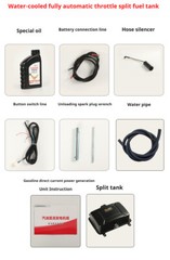 DC 48V 60V 72V Electric Vehicle Range Extender Low Noise Gasoline Generator