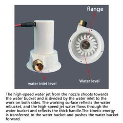 Micro Field Hydro Generator Turbine Water Generator Home Small Portable