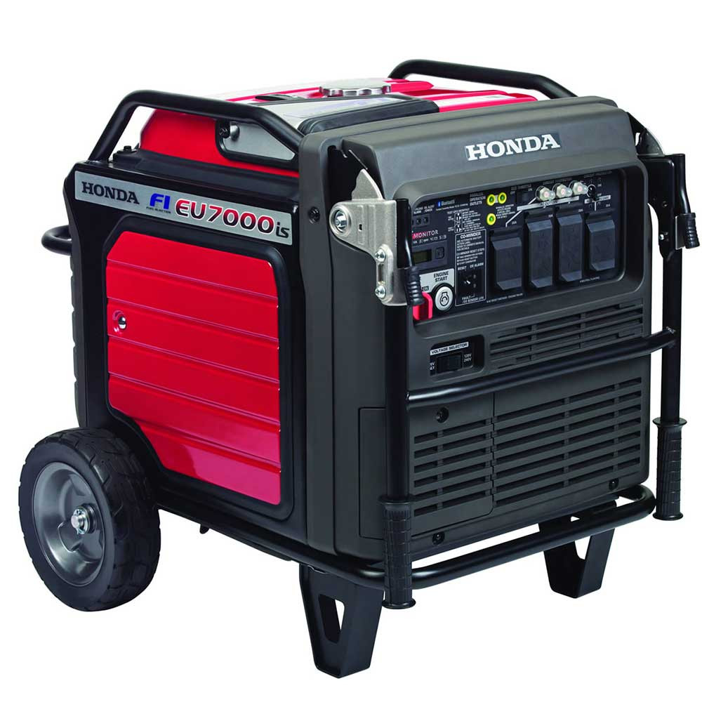 Honda EU7000ISNAN 7000W 120/240V Inverter Generator w/ CO-MINDER and Bluetooth