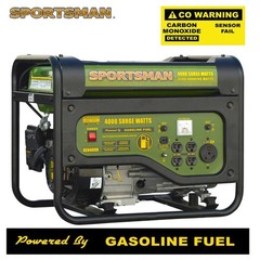 4000W Gas Portable Generator 3500W Running RV Outlet CO Sensor