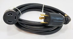 Gen-Tran 10 ft 10 Guage 30 Amp 125 V Power Cable For Portable Generators