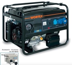 PETROL POWER GENERATOR 4T 242CC 3.1KW 45KG 8HP WORTEX