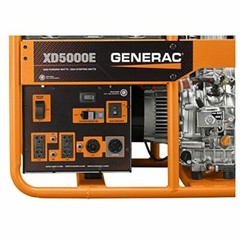 Generac 6864, 5000 Running Watts/5500 Starting Watts, Diesel Powered Portable Ge