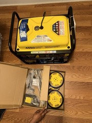 Champion Power Equipment Portable Generator 4550W Wireless Remote Start RV Ready