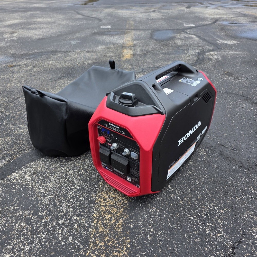 GENERATOR COVER HONDA EU3200i NO LOGO AUTO VINYL BLACK RV NEW INTRO MAY 2025